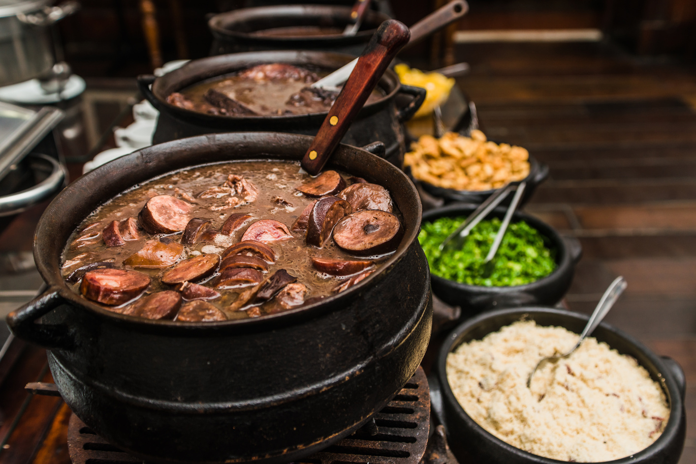 Brazilian Feijoada (Black Beans)